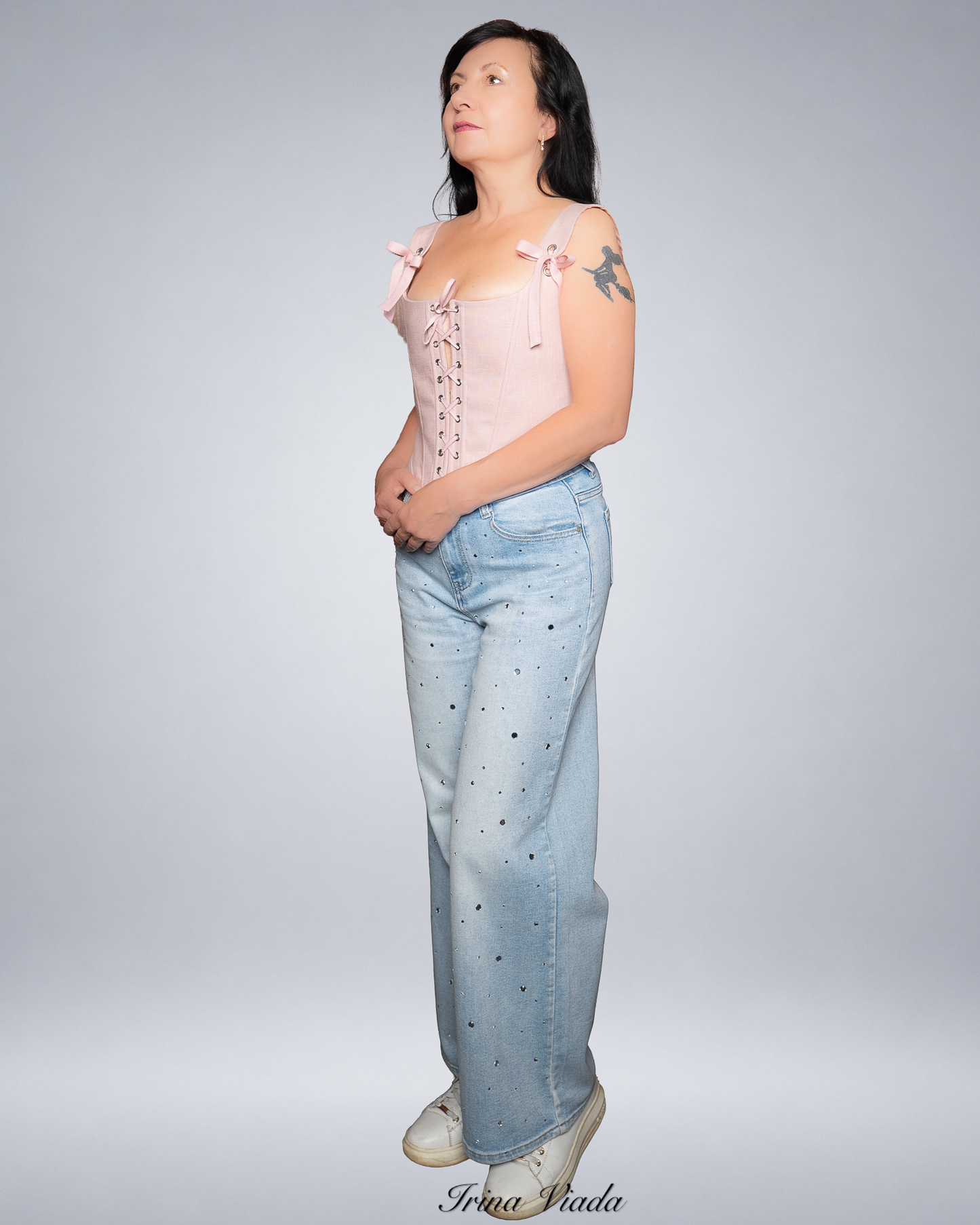 Corset Top Pink